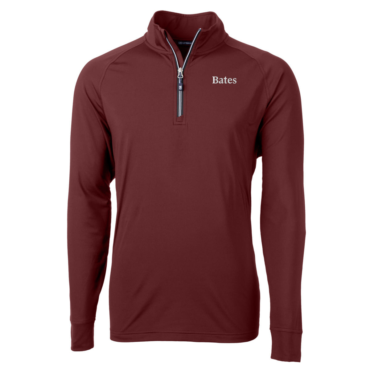 Burgundy 1/4 Zip Eco Knit Stretch Recycled Pullover from Cutter & Buck