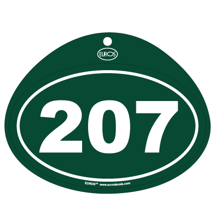 Maine "207" Magnet
