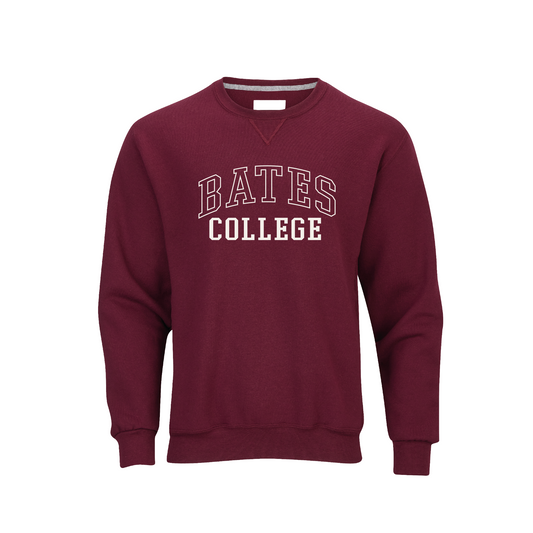 Bates College Fleece Crew Pullover from Boxercraft