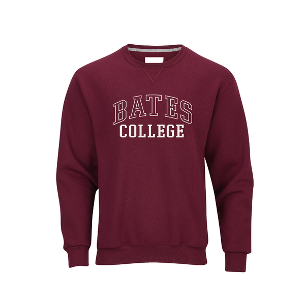 Bates College Fleece Crew Pullover from Boxercraft