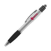 Spin-It Curvaceous Pen with Bates and Bobcat Icons