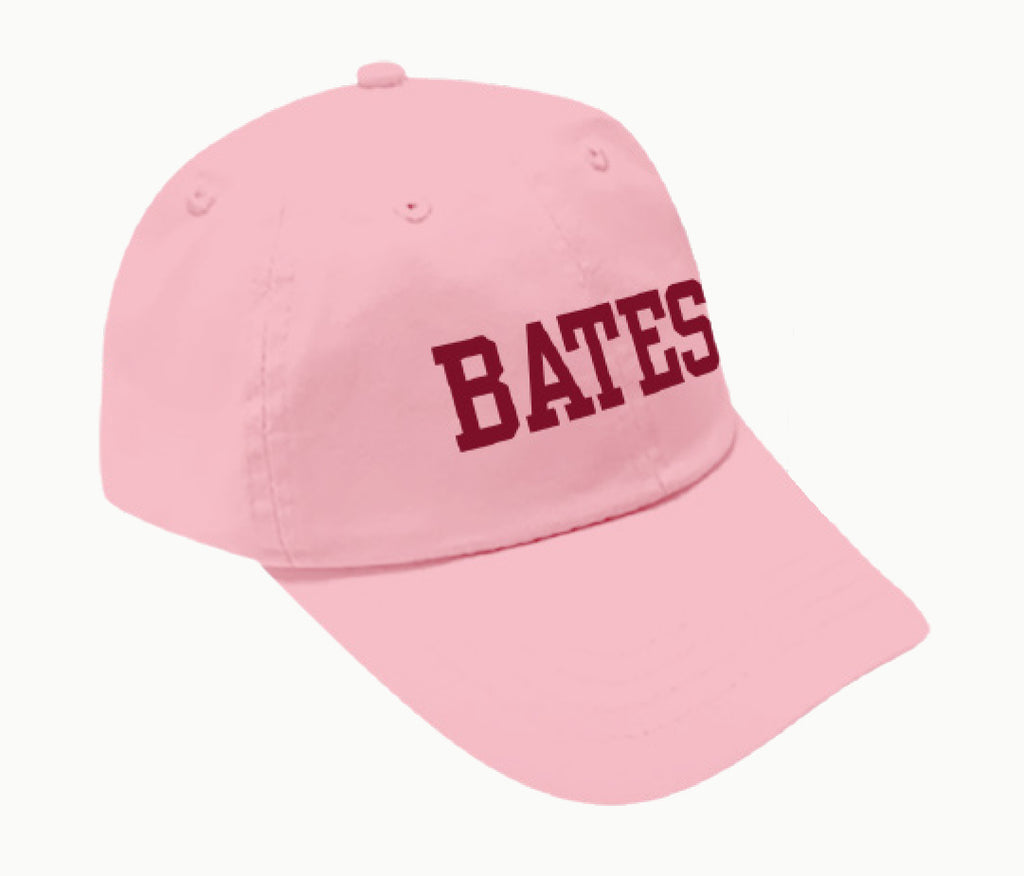 Cap, Pink "BATES" Cap by Eighty8