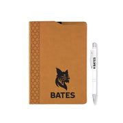 Montebella Journal & Pen Set with Bobcat & BATES Icons