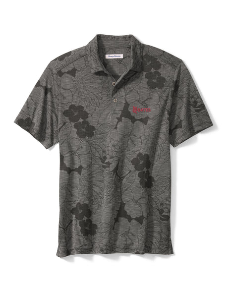 Tommy Bahama, Sport Miramar Blooms Charcoal Polo