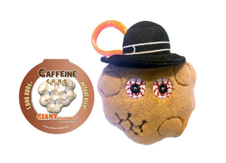 Caffeine Key Chain from Giant Microbes