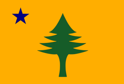 Maine State Flag 3' x 5'
