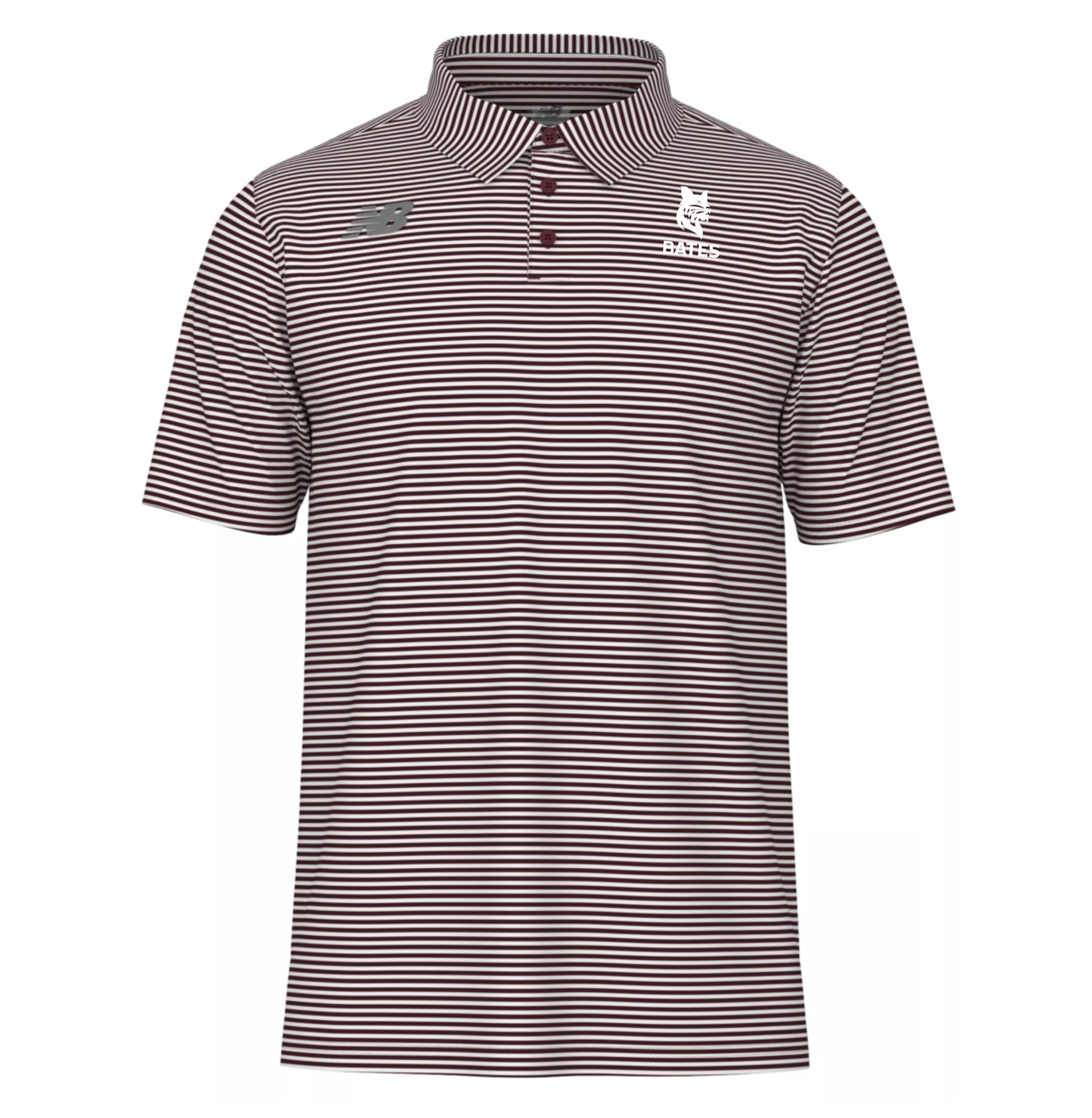Men's Striped Heights Polo from New Balance