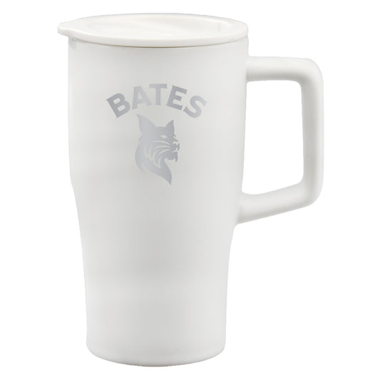 17 oz. Bradley Ceramic Tumbler - White