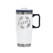 Mom Delphi White Travel Mug