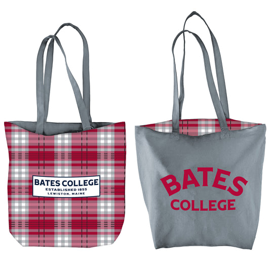 Plaid Reversible Tote