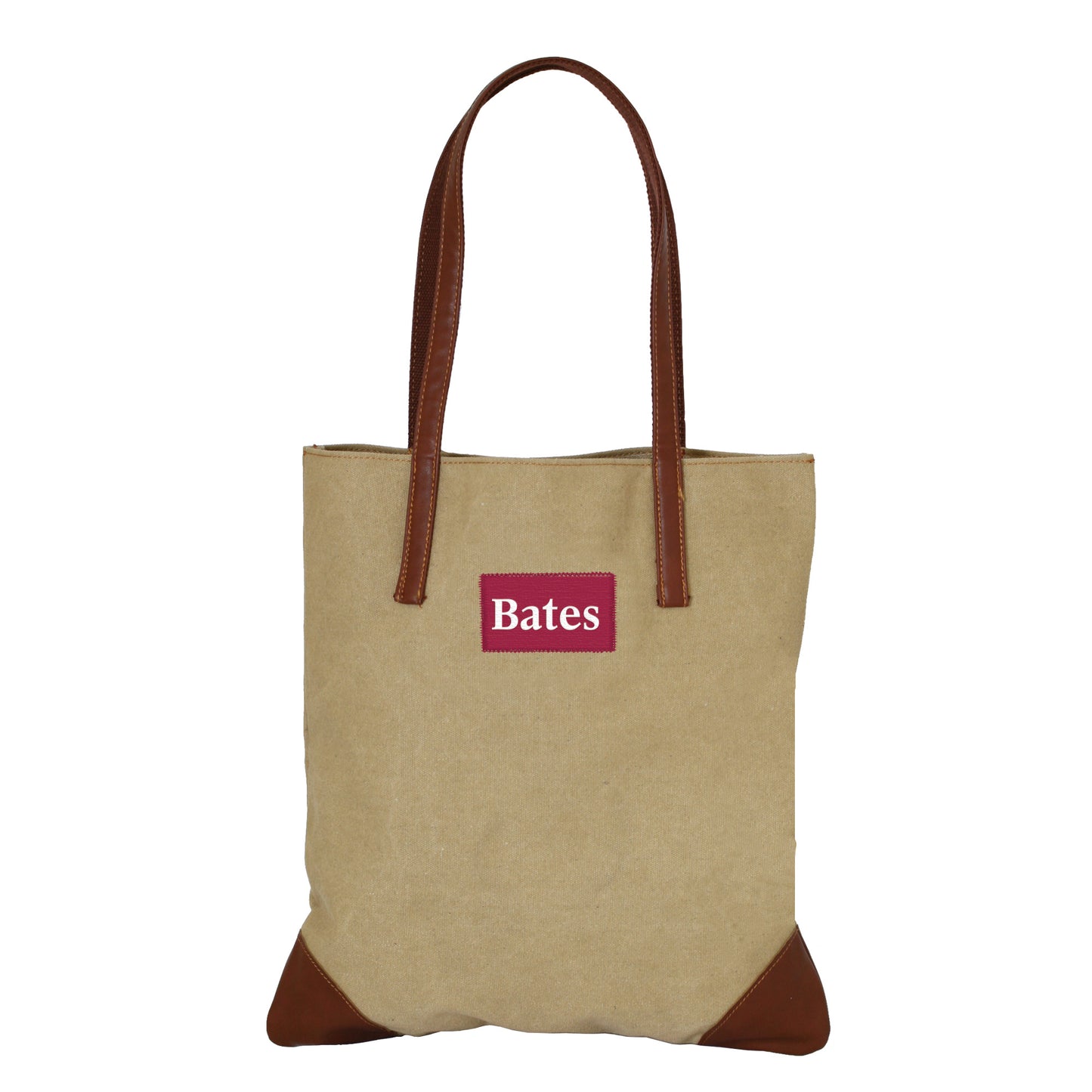 Bates Patch Heavy-Duty Canvas Tote