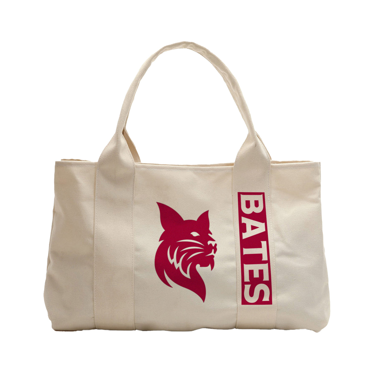 BATES with Bobcat Mesa Canvas Tote