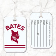 Luggage Tag with Arched BATES & Bobcat Icon