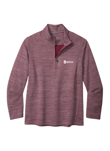 Maroon Berry 1/2 Zip Play Action Pullover from Tommy Bahama