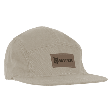 AHEAD Mid Fit, Putty Cap with Rectangular patch and Bates Bobcat and logo