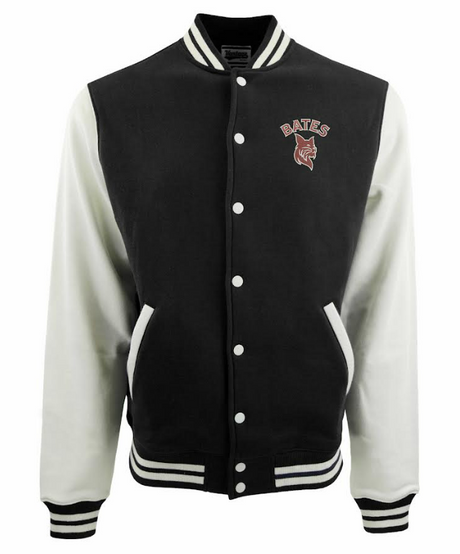 Black Varsity Jacket from Vantage Apparel