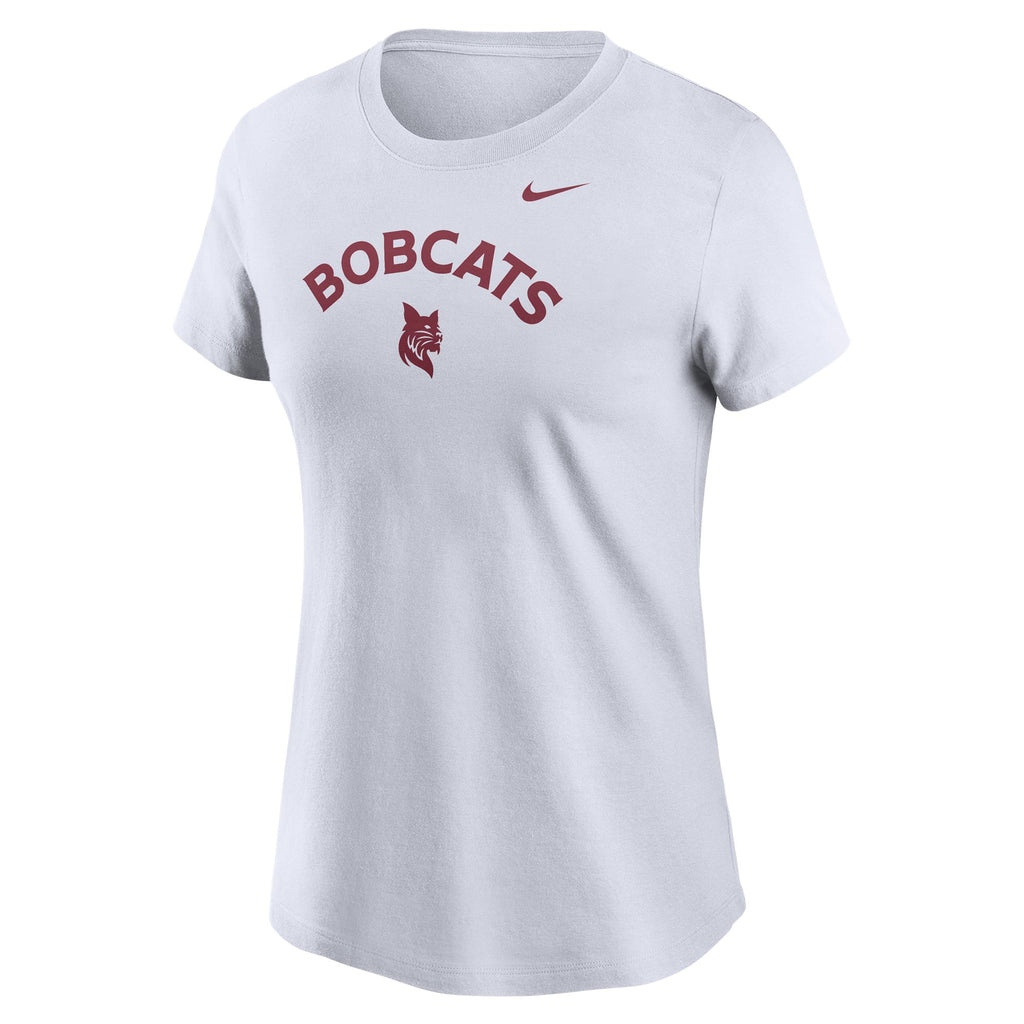 Women's White Cotton Core Tee from Nike