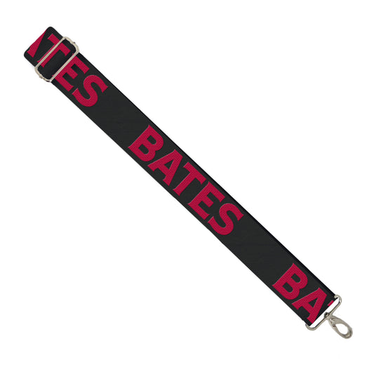 Woven Bag Strap with Chrome Hardware