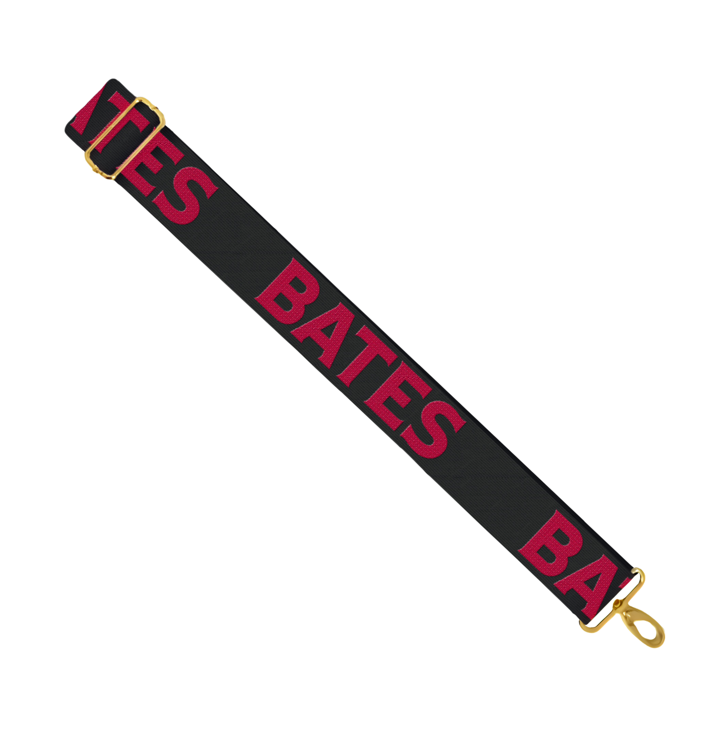 Woven Bag Strap with Polished Gold Hardware