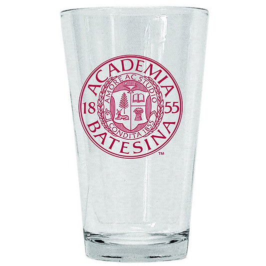 16 oz. Bates Academia Seal Pint Glass
