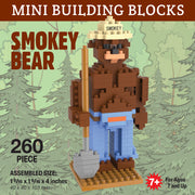 Mini Building Blocks, Smokey Bear