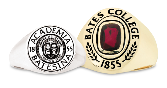 Jewelry, Bates College Rings (Follow off-site link to purchase)