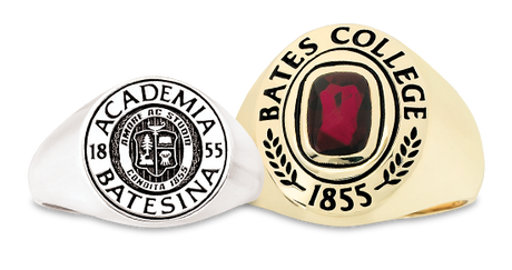 Jewelry, Bates College Rings (Follow off-site link to purchase)