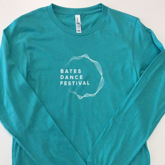 Bates Dance Festival Teal Long Sleeve Tee