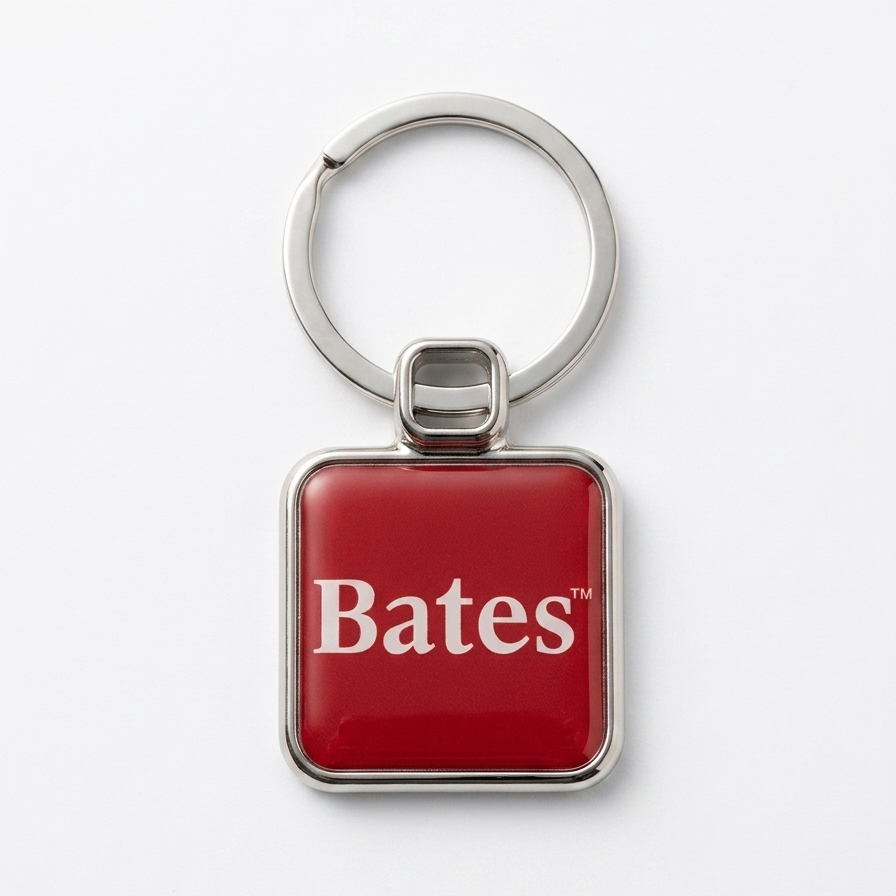 Bates and Academia Seal Double-Sided Key Tag