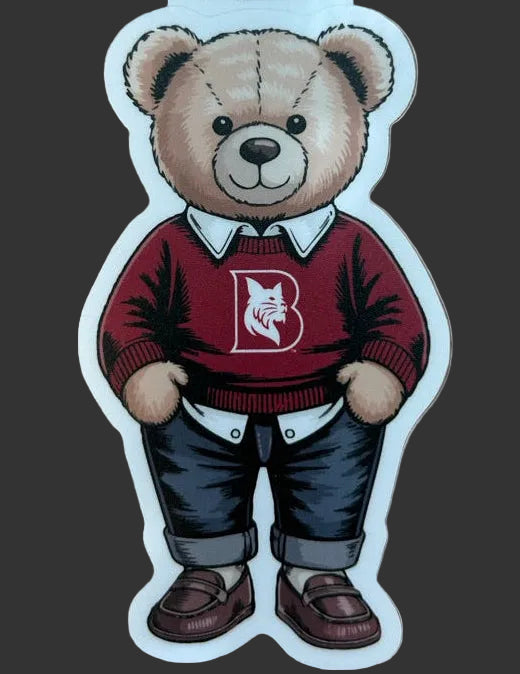teddy bear decal