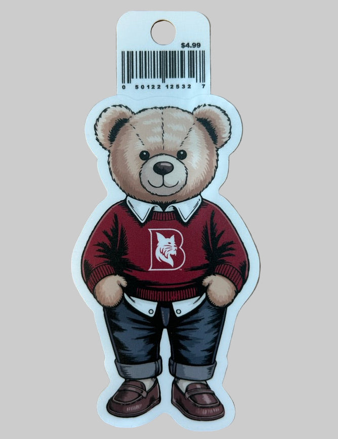 teddy bear decal