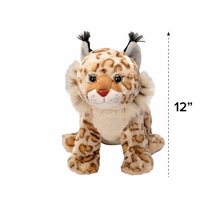 Bass Pro Shop 12” Linx Bobcat Cub Stuffed Animal Plush 2014 With Tags