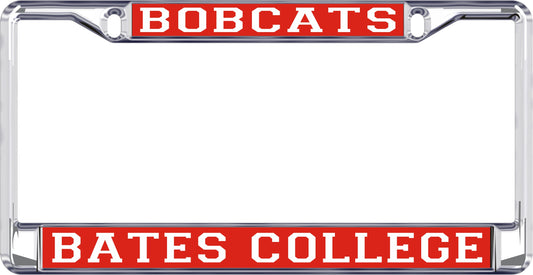 License Plate Frame - Bates College Bobcats