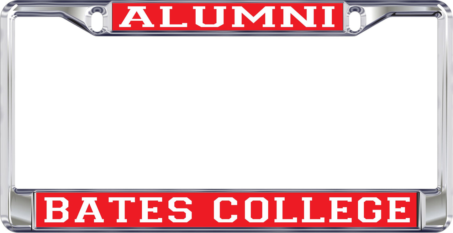 License Plate Frame, Bates College Alumni, Acylic