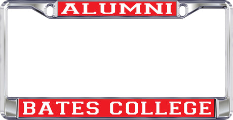 License Plate Frame, Bates College Alumni, Acylic