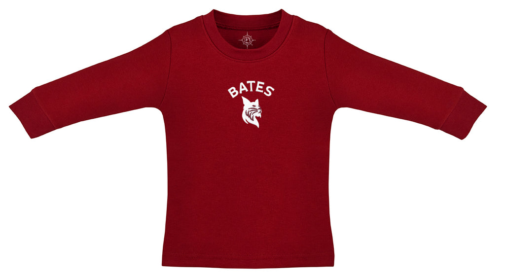 Long Sleeve Embroidered Bobcat Tee (12 months to 4T)