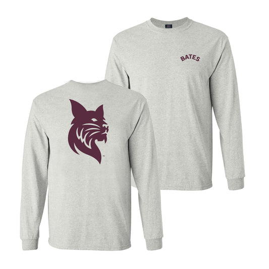 Marble Heather BATES Long Sleeve Tee from MV Sport