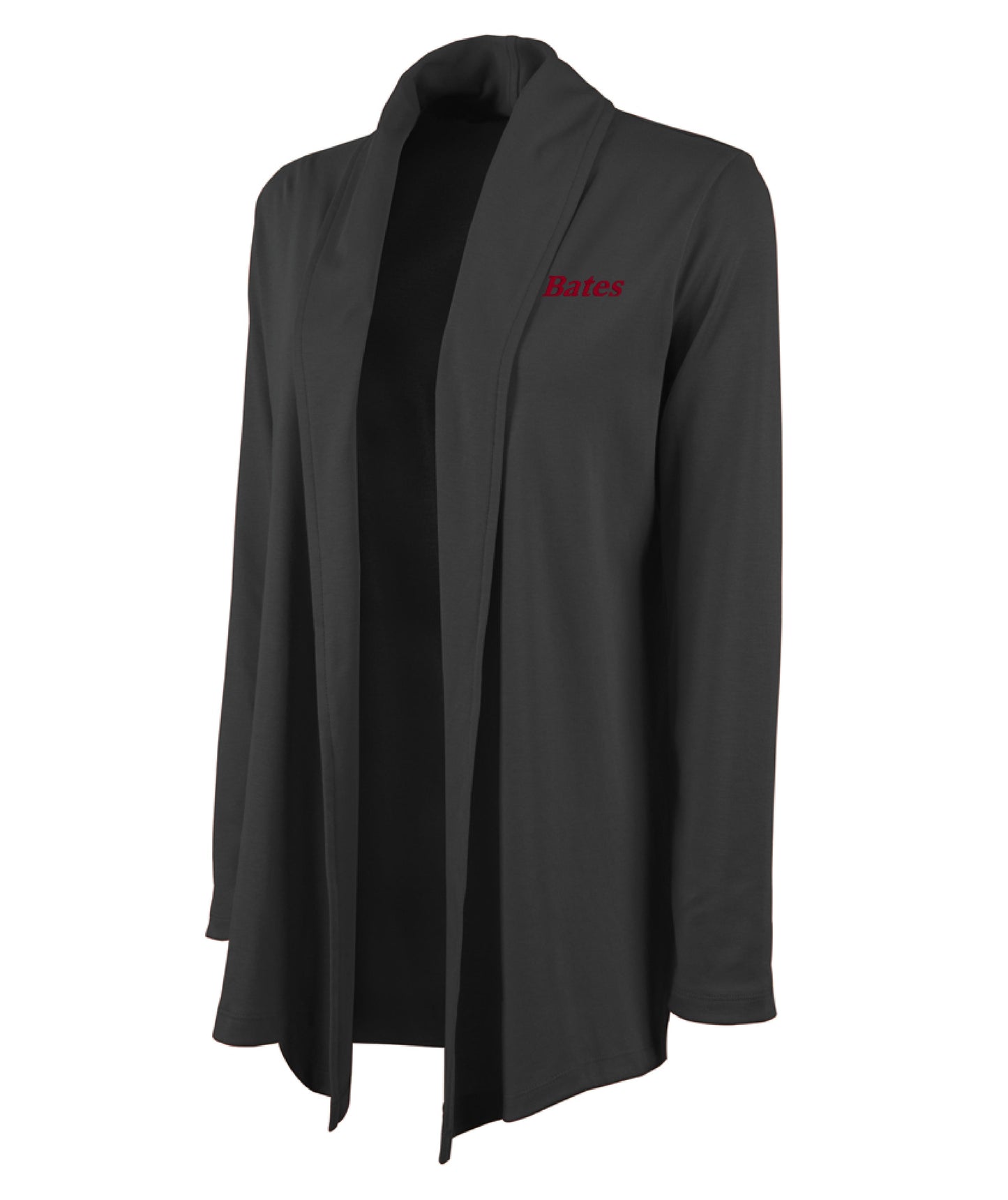 Women's Black Heather Cardigan from Charles River