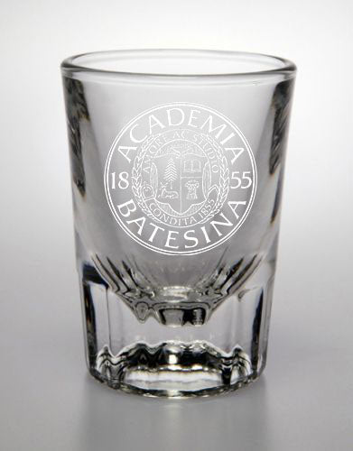 2 oz. Bates Academia Seal Shot Glass