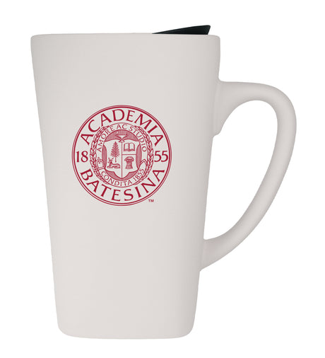 Mug, Tall White Soft Mug with Bates Academia Seal
