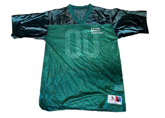 Bates Dance Festival Green V-Neck Mesh Jersey