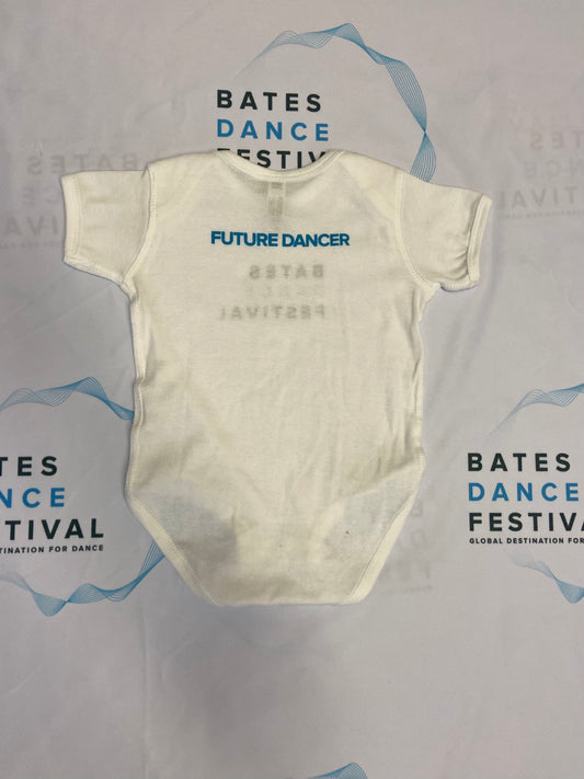Bates Dance Festival White Onesie