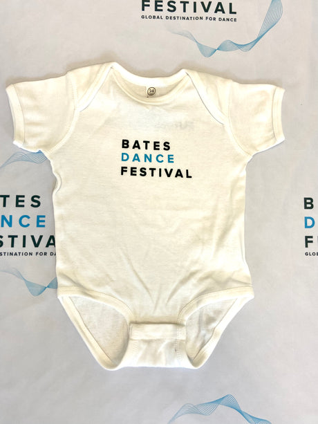 Bates Dance Festival White Onesie