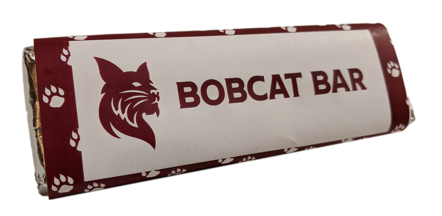 Milk Chocolate Bates Bobcat Bar
