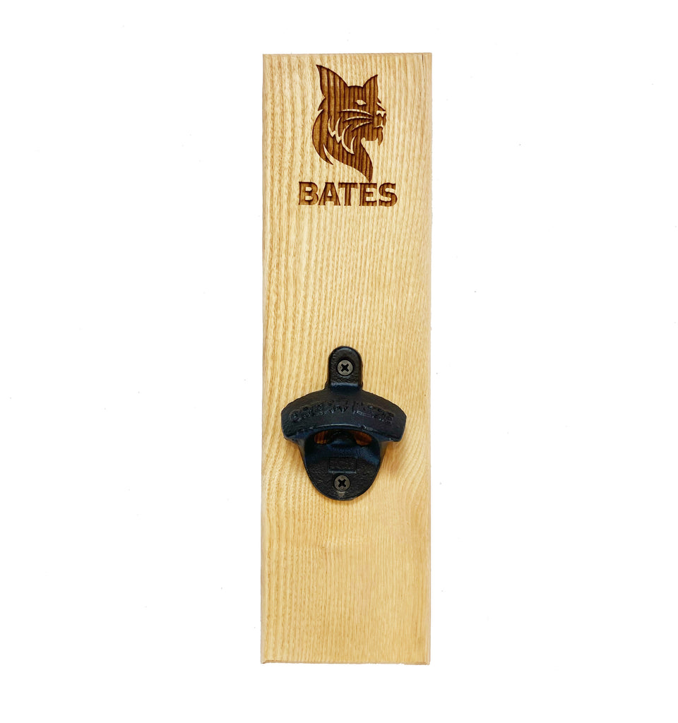 Bottle Opener with BATES Bobcat Icon