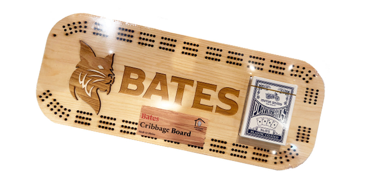 Bates Bobcat Cribbage Board Game