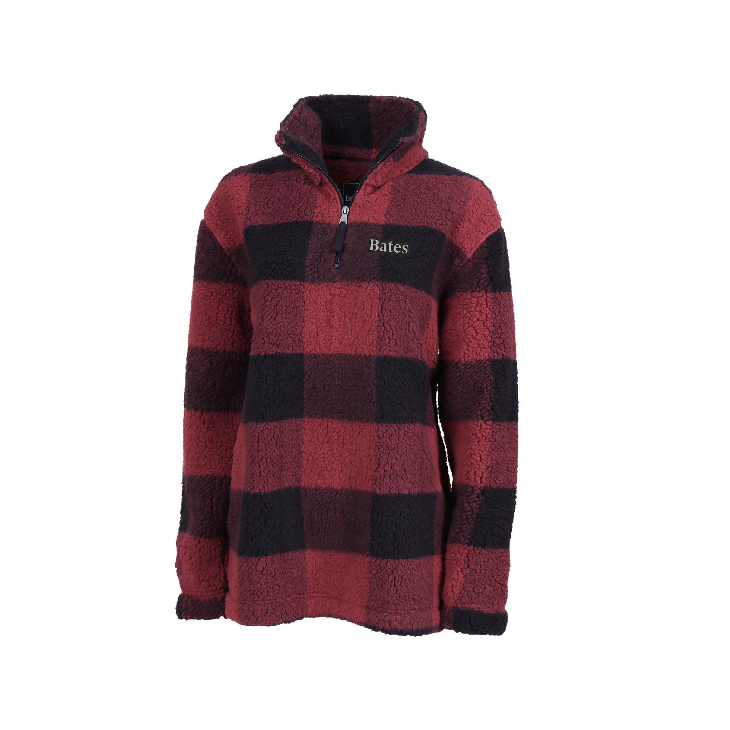 Buffalo check sherpa pullover on sale