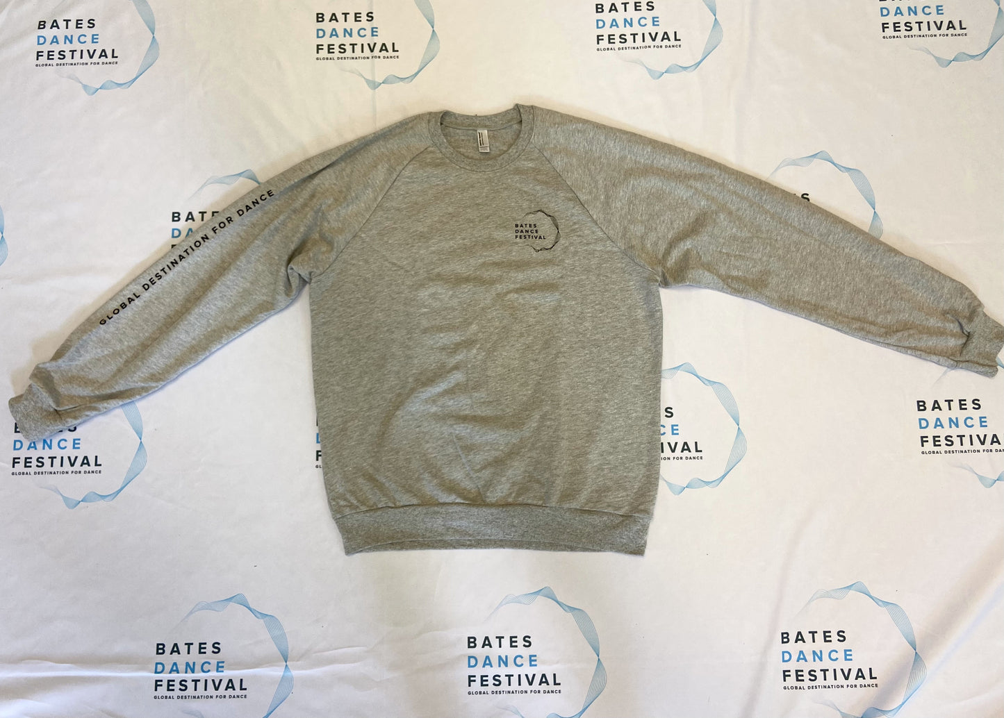 Bates Dance Festival Light Grey Crewneck Sweatshirt