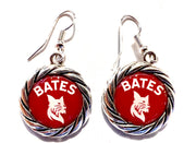 Earrings with BATES Bobcat