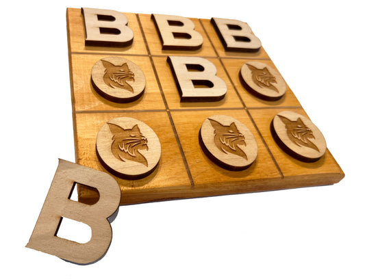 Bates Tic-Tac-Toe Board Game